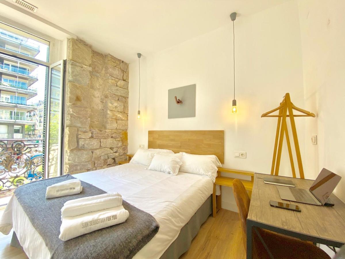 Mirandoalaconcha Rooms San Sebastián Eksteriør billede