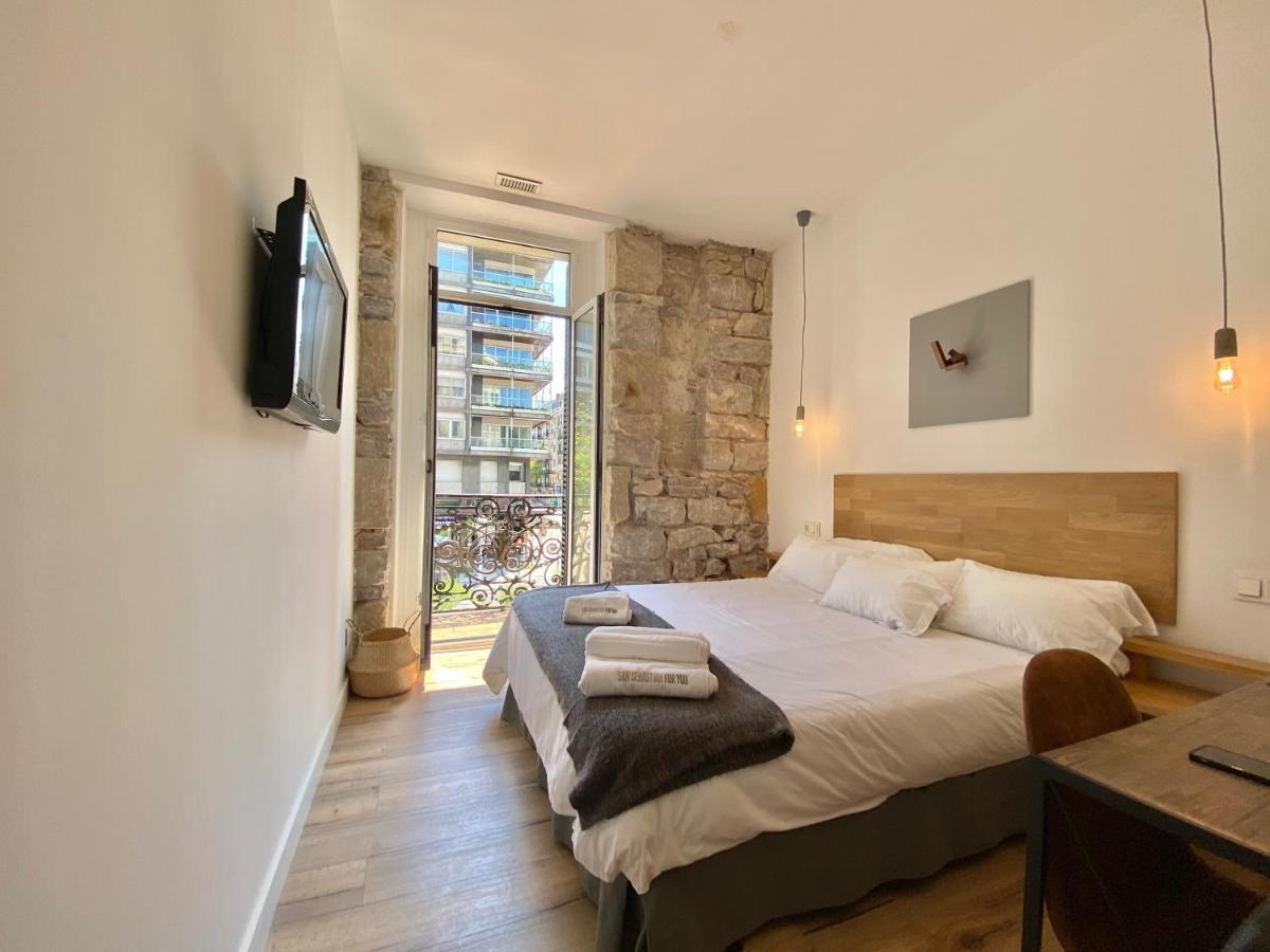 Mirandoalaconcha Rooms San Sebastián Eksteriør billede