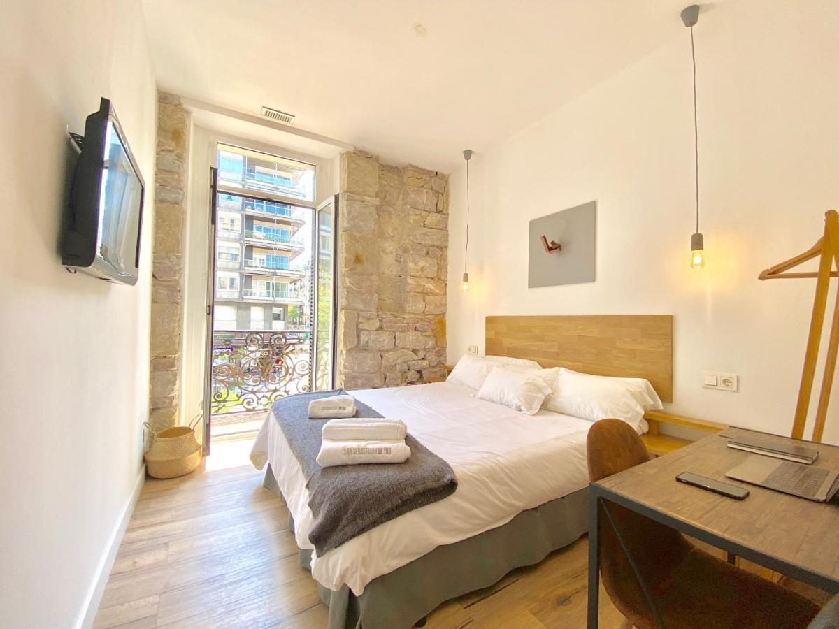 Mirandoalaconcha Rooms San Sebastián Eksteriør billede