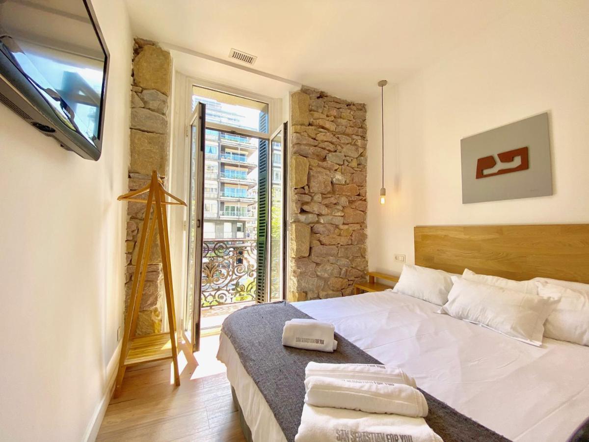 Mirandoalaconcha Rooms San Sebastián Eksteriør billede